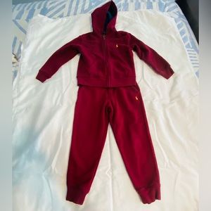 Ralph Lauren boy’s sweatshirt and sweatpants